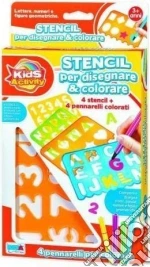 RSToys: Set 4 Stencil + 4 Pennarelli giochi