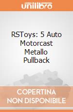 RSToys: 5 Auto Motorcast Metallo Pullback giochi