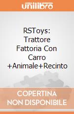 RSToys: Trattore Fattoria Con Carro +Animale+Recinto giochi