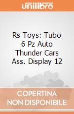 Rs Toys: Tubo 6 Pz Auto Thunder Cars Ass. Display 12 giochi