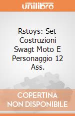 Rstoys: Set Costruzioni Swagt Moto E Personaggio 12 Ass. giochi