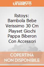 Rstoys: Bambola Bebe Verissimo 30 Cm Playset Giochi Pappa Biberon Con Accessori giochi