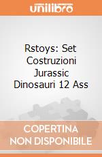 Rstoys: Set Costruzioni Jurassic Dinosauri 12 Ass giochi