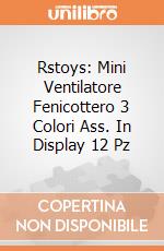 Rstoys: Mini Ventilatore Fenicottero 3 Colori Ass. In Display 12 Pz giochi