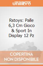 Rstoys: Palle 6,3 Cm Gioco & Sport In Display 12 Pz giochi