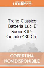 Treno Classico Batteria Luci E Suoni 33Pz Circuito 430 Cm giochi