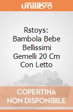 Rstoys: Bambola Bebe Bellissimi Gemelli 20 Cm Con Letto giochi