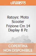 Rstoys: Moto Scooter Frizione Cm 14 Display 8 Pz giochi