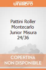 Pattini Roller Montecarlo Junior Misura 24/36 gioco di Villa Giocattoli