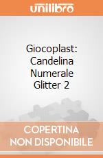 Giocoplast: Candelina Numerale Glitter 2 giochi