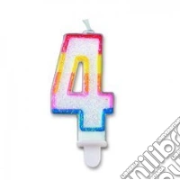Giocoplast: Candelina Numerale Glitter 4 giochi