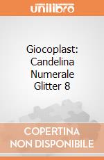Giocoplast: Candelina Numerale Glitter 8 giochi
