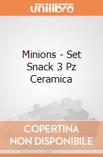 Minions - Set Snack 3 Pz Ceramica gioco