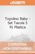 Topolino Baby - Set Tavola 5 Pz Plastica gioco