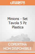 Minions - Set Tavola 5 Pz Plastica gioco