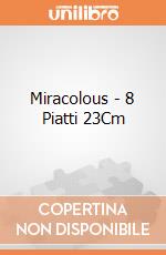 Miracolous - 8 Piatti 23Cm gioco di Giocoplast