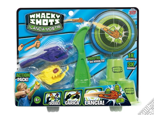 Whacky Shots - I Lanciamostri - Action Pack gioco di Grandi Giochi