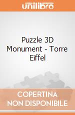 Puzzle 3D Monument - Torre Eiffel puzzle di Grandi Giochi