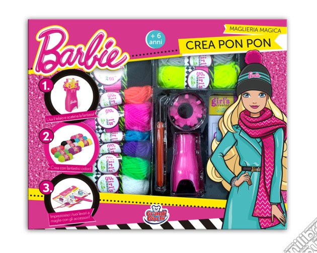 Barbie - Maglieria Magica - Set Accessori gioco