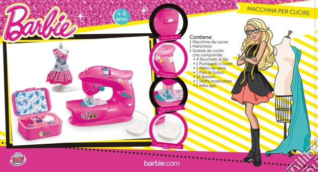 Barbie: Grandi Giochi - Macchina Da Cucire gioco