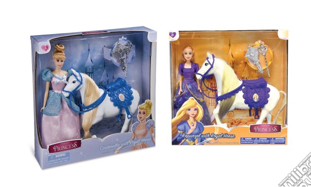 Principessa Classica - Fashion Doll 29 Cm Con Cavallo (un articolo senza possibilità di scelta) gioco di Grandi Giochi
