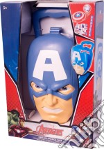 Captain America - Valigetta Con Frisbee, Braccialetto Snap E Stickers