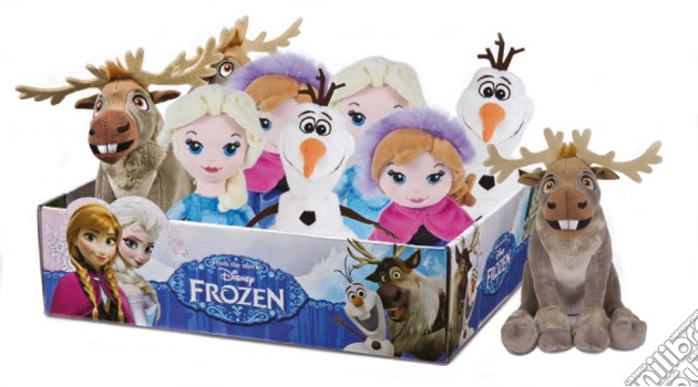 Frozen - Peluche 20 Cm (un articolo senza possibilità di scelta)(Anna / Elsa / Olaf / Sven Seduto) gioco di Disney