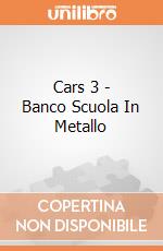 Cars 3 - Banco Scuola In Metallo gioco