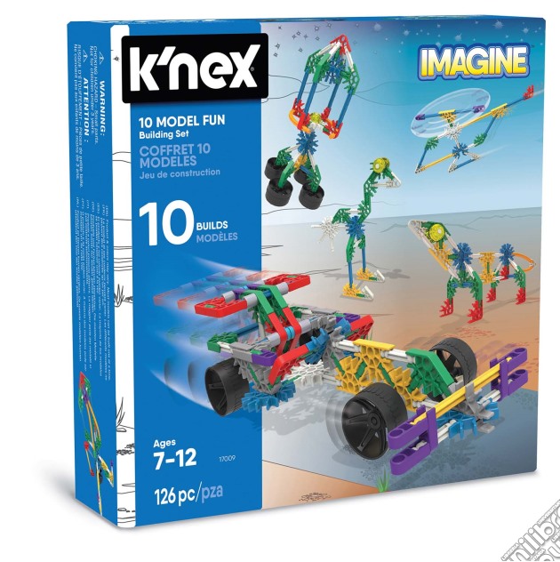 K-Nex - 10 Model Fun Building Set gioco di Grandi Giochi
