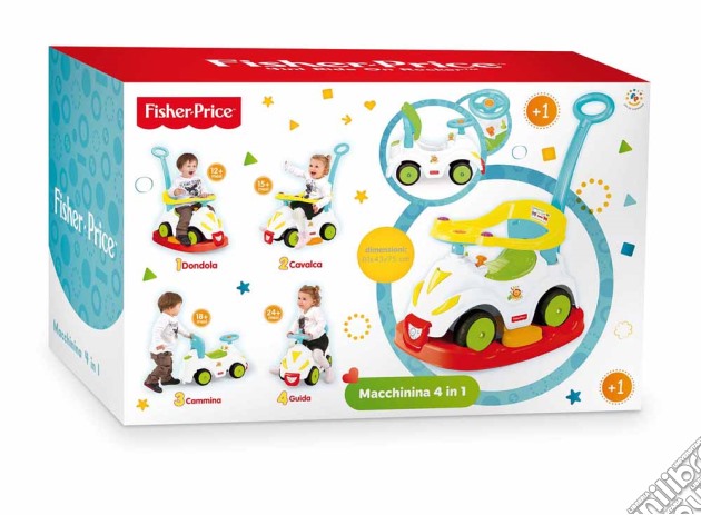 Fisher Price - 4 In 1 Ride On gioco