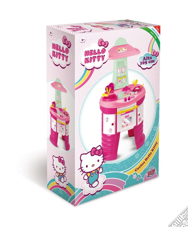 Hello Kitty - Cucina 105 Cm Con Lavello gioco di Grandi Giochi