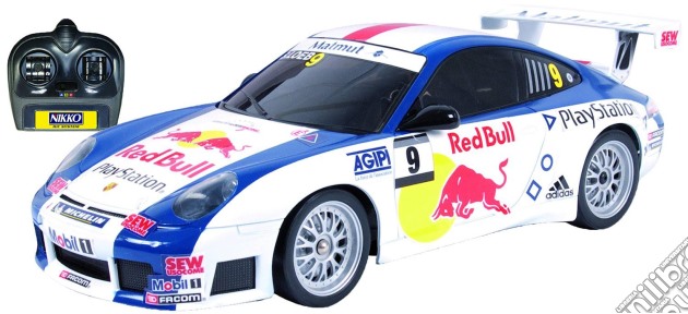 Nikko - Radio Control - Street Car - Porsche 911 GT RS Red Bull gioco di Grandi Giochi