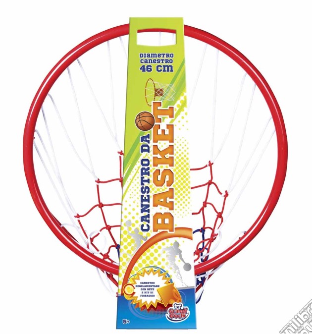 Basket - Anello In Metallo Con Rete gioco