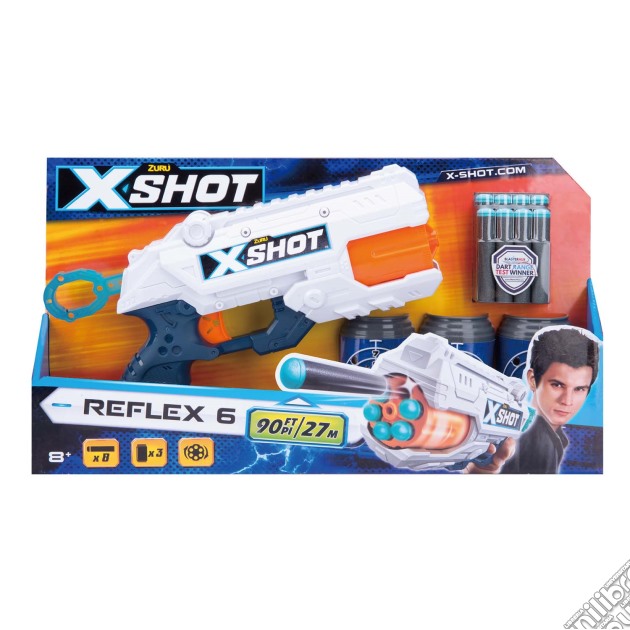 X-Shot - Reflex Con 6 Dardi gioco di Nice