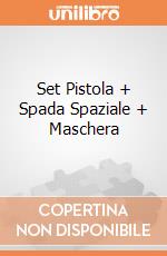 Set Pistola + Spada Spaziale + Maschera gioco