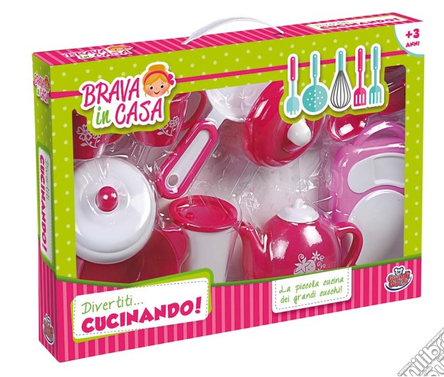 Brava In Casa - Playset Pentolini gioco di Grandi Giochi