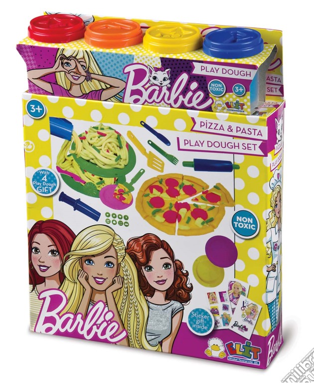 Barbie - Pasta Da Modellare - Pasta E Pizza (un articolo senza possibilità di scelta) gioco di Grandi Giochi