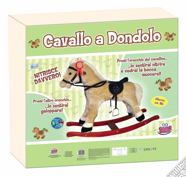 Cavallo A Dondolo Con Suoni E Movimento Della Bocca gioco