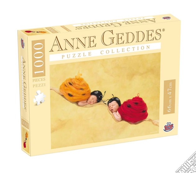 Anne Geddes - Puzzle 1000 Pz - Ladybugs puzzle di Grandi Giochi