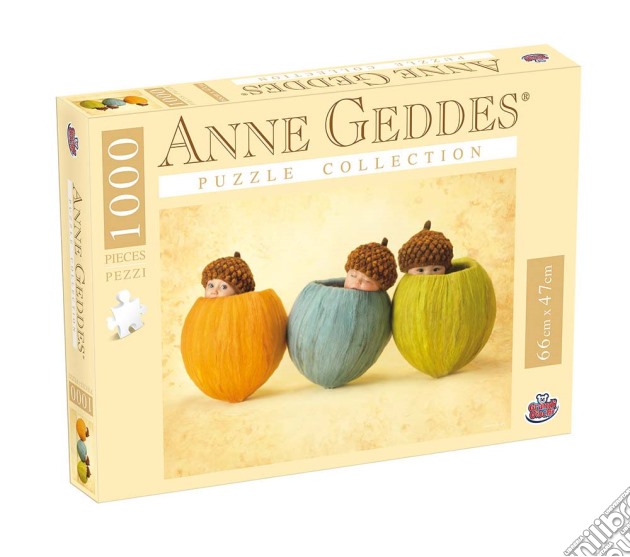 Anne Geddes - Puzzle 1000 Pz - Acorns puzzle di Grandi Giochi