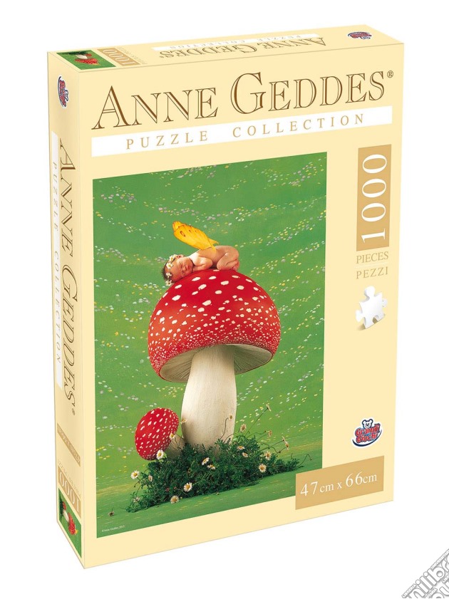 Anne Geddes - Puzzle 1000 Pz - Mushroom puzzle di Grandi Giochi