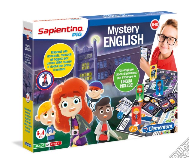Sapientino - Mistery English gioco di Clementoni