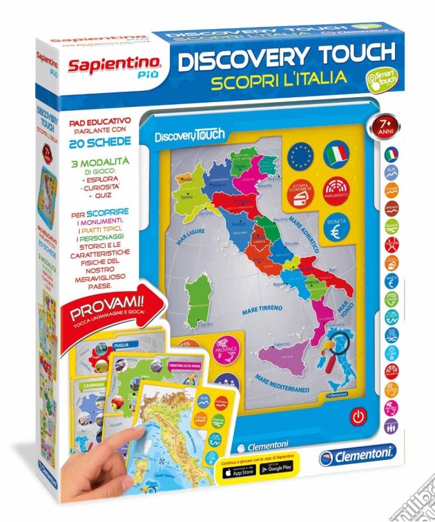 Sapientino - Discovery Touch Scopri L'Italia gioco