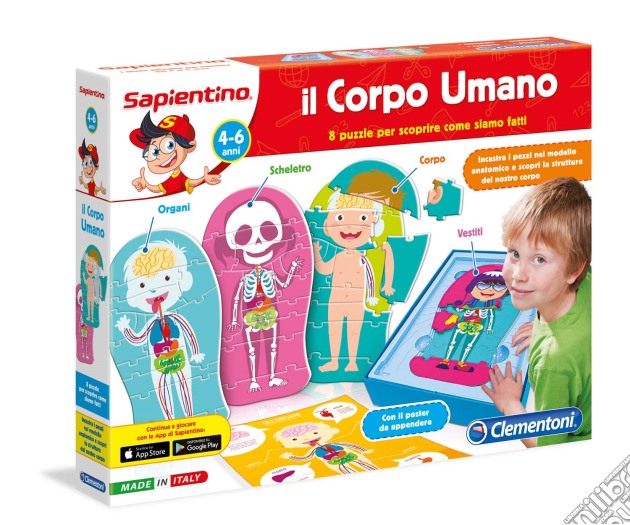 Sapientino - Il Corpo Umano gioco di Clementoni