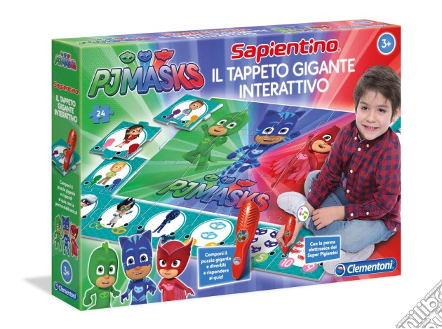 Tappeto Gigante Interattivo - Super Pigiamini - Pj Masks gioco di Clementoni