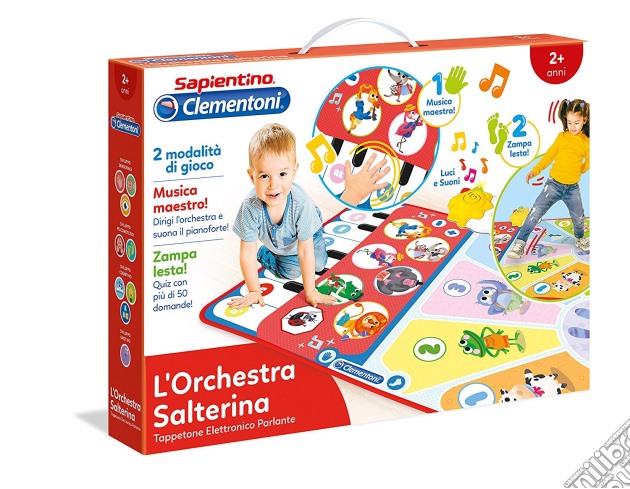 Sapientino - Tappetone Elettronico - L'Orchestra Salterina gioco di Clementoni