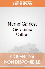 Memo Games. Geronimo Stilton gioco di Clementoni