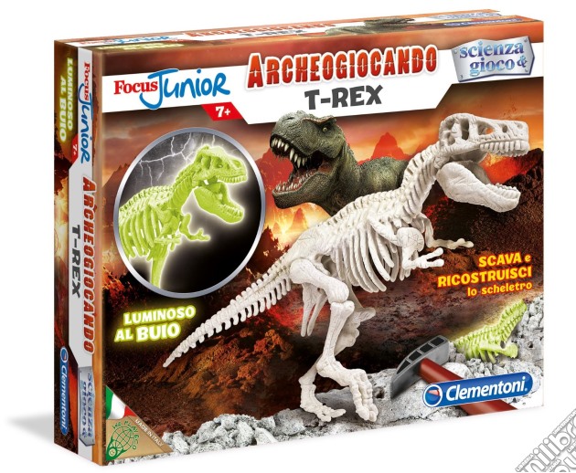 Focus. T-Rex glow in the dark gioco