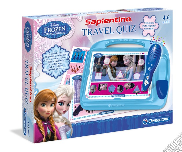 Frozen. Travel quiz gioco