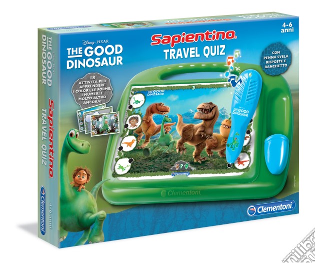 Sapientino - Travel Quiz - The Good Dinosaur gioco di Clementoni